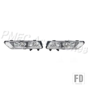 VW フォグランプ フロントバンパー フォグランプ 電球付き フォグランプアセンブリパサート B7 2011-15 3AA941661B 3AA941662B - 1 Left and 1 Right
