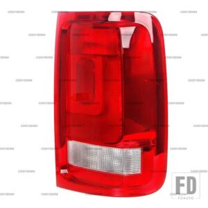 VW テールライトアセンブリ リアシグナルライト ブレーキランプ リバースライト アマロック UTE ピックアップ 2010 2011-2016 2017 - Red Shell-Right