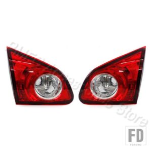 日産 車内テールライト リアバンパー リアリバースブレーキライト ストップパーキングランプ インナー QASHQAI J10 2007 2008 2009 2010用 - 1 Left and 1 Right