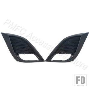 マツダ フォグランプカバー フォグライトトリム フロントバンパー フォグライトギル 3 アクセラ 2009-13 BBN250C21C BBN250C11C - Gille-1Pair
