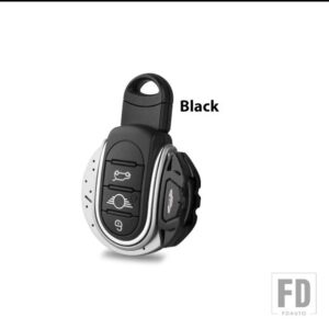ミニクーパー JCW カーキーカバー 用 キーカバー キーケース キーチェーン F55 F56 F57 F54 F60 JCW プラスチック素材 ABS - Black