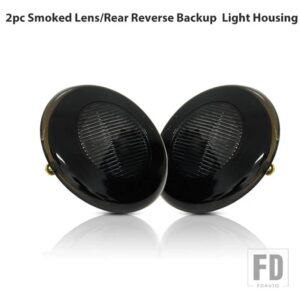 シボレー 自動車用 テールライトアセンブリ 2006-2011 HHR リアリバースバックアップライト+アッパーテールライトテールランプハウジング 電球 - 2pc Backup Light