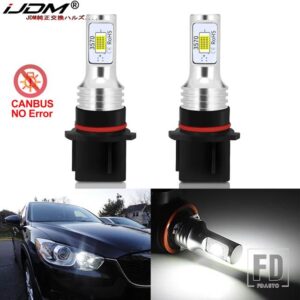 マツダ HID ホワイト CANBUS P13W SH24W LED バルブ CX5 CX-5 2013 2014 2015 LED ドライビング DRL デイタイム ランニング ライト ランプ - Crystal blue