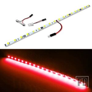 アウディ BMW CANBUS T10 W5W LED ストリップライト FORD などに対応 トランクカーゴエリア室内ライト - Red