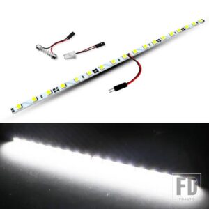 アウディ BMW CANBUS T10 W5W LED ストリップライト FORD などに対応 トランクカーゴエリア室内ライト - White