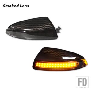 メルセデスベンツ W164 ML350 ML450 ML500 VITO W639用 ダイナミックシーケンシャル点滅/フローLEDサイドミラーウィンカーライトアセンブリ 2個 - Smoked Lens
