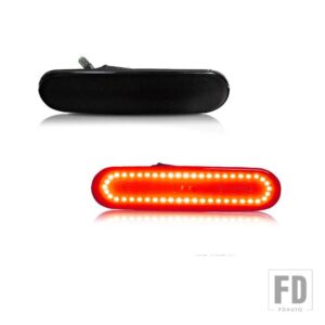 ホンダ フルLEDサイドマーカーライト 02-2005 シビック SI EP3 / EP 3DR ウィンカーライト/ドライビングライトOEM サイドマーカーランプ - 2pcs Red