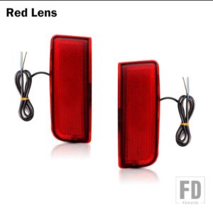 スバル テールライトスタイル フル LED バンパーリフレクターライト アウトバック テール/ブレーキウィンカーライトリアフォグランプ 10-2014用 - Red Lens