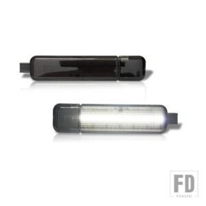 シボレー 2個 LED ドアパネルライト カーテシランプ ハマー H2 2003-09 シルバラード 1500 2500 3500 デュアルベッド用 - 2pcs White2