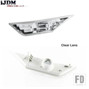 ホンダ 2 OEM クリアサイドマーカーランプレンズ2016年以降の第10世代 シビックセダン/クーペ/ハッチバック用 - Clear Lens
