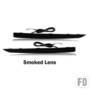 テールライトスタイル フル LED バンパーリフレクターライト リンカーン MKZ テール/ブレーキウィンカーライトリアフォグランプ 2013-20用 - Smoke Lens