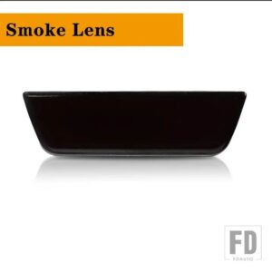 日産 3RD LEDリア F1スタイル ストロボLEDリアフォグライトキット ジューク ローグ ムラーノ用 LEDリアフォグ テール/ブレーキ 12V レッド - Smoked Lens