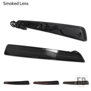ACURA TL バンパーリフレクターライトはテールブレーキリアフォグランプシーケンシャルウィンカーライト機能2009-2011 - Smoked Lens