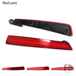 ACURA TL バンパーリフレクターライトはテールブレーキリアフォグランプシーケンシャルウィンカーライト機能2009-2011 - Red Lens