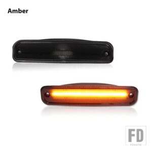 シボレー LED バンパー サイドマーカー ライト ブレイザーピックアップ サバーバン用 GMC ジミーピックアップ サバーバン用 ウィンカー ランプ - Amber