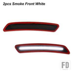 トヨタ GR スープラ フロント リア バンパー LED サイドフェンダー マーカーライト パーキングライト フロント アンバー ウィンカーライト 202 - 2pcs Front white