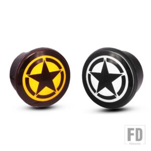 ジープ ラングラー JK フロント ウィンカー アンバー ウィンカー ライト ホワイト DRL フロントグリル 米国旗インジケーター パーキングライト - Road Star Logo