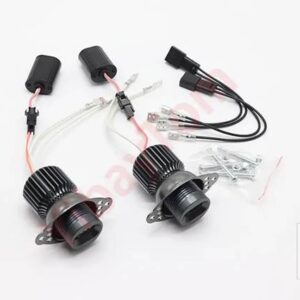 BMW 2X 160W 6000K ランプ LED エンジェルアイズ マーカーライト バルブ 3シリーズ E90 E91 LCI ハロゲン ヘッドライト 2009-2011 3 年 - 2 pieces