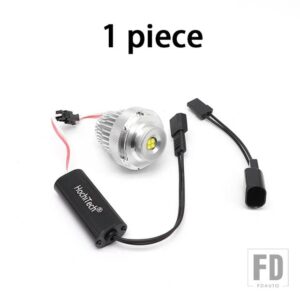 BMW 付きLED30Wエンジェルアイマーカーライトバルブ 5シリーズ E60 E61 LCI GEN 545I 550I 535I 530I 520I 2007-2010用 - 1 piece