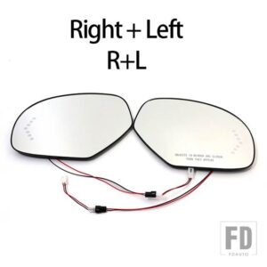 シボレー シルバラード 2400 サバーバン 1500 2500 タホ用 サイドヒーター付きドアミラー ガラスアングルバックミラー - Right and Left