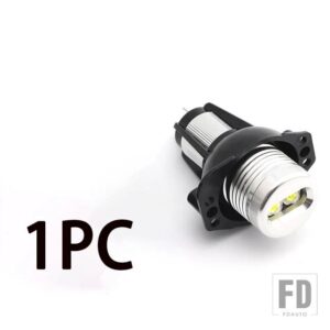 BMW 2X CANバス 18W LED エンジェルアイズ マーカーライト電球 ホワイト/レッド/ブルー E90 E91/3シリーズ 325I 328I 335I 2005-2008用 - 1 piece