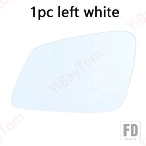 BMW F01 F02 F03 F04 F10 F20 F21 F22 F87 F32 F33 F36 F30 F31 F34 F23 F45 F46 I3 F48 2013-17用サイドリアビューヒーター付きミラーガラス - 1pc left white