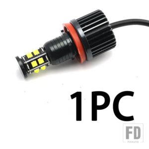 BMW 2P 240W 6000Kランプ LEDエンジェルアイマーカーライト電球 E81 E82 E87 E88 E90 E92 M3 E93 E60 E70 X5 E71 X6 X6M E89 Z4 2007年以降用 - 1 piece