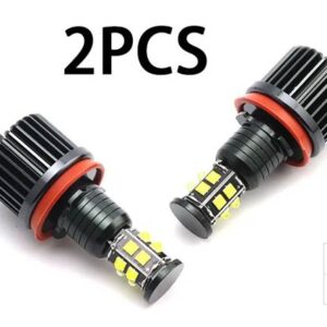BMW 2P 240W 6000Kランプ LEDエンジェルアイマーカーライト電球 E81 E82 E87 E88 E90 E92 M3 E93 E60 E70 X5 E71 X6 X6M E89 Z4 2007年以降用 - 2 pieces