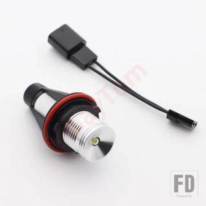 BMW 2個 10W 6000K 付きのランプ LEDエンジェルアイマーカーライト電球 E87 E39 E60 E61 E63 E64 E83 アクセサリー用 - 1 piece