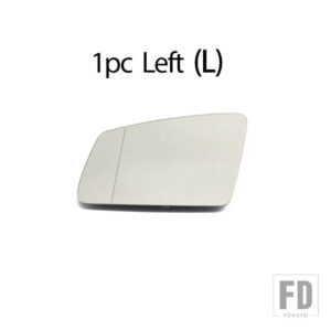 メルセデスベンツ A B C E GLA CLA GLK CLS W176 W246 W212 W204 W221 W218用サイドヒーター付き電動アングルウィングミラーガラス - 1pc Left