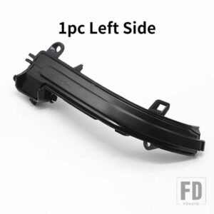 BMW スモークブラックダイナミックウィンカースイッチバックLEDライトサイドウィングミラーライトトリム F20 F30 F31 F32 F33 F34 F36 E84 F87 - 1pc Left Side