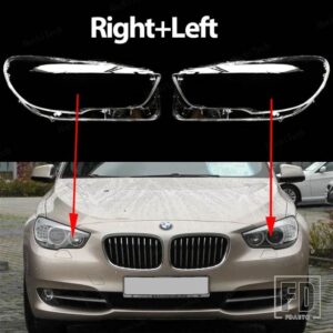 BMW 自動車用 ヘッドランプカバー ヘッドライトレンズガラスカバー ランプシェード 明シェルレンズカバー 5シリーズ GT 5GT F07 2010-2016用 ラ - Right and Left