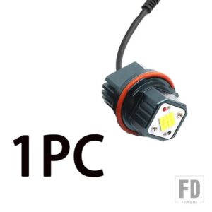 BMW 2個 160W 6000K ランプ LED エンジェルアイズ マーカーライト電球 E87 E39 M5 E60 E61 E63 E64 M6 E65 E66 E83 X3 E53 X5 2000-2008用 - 1 piece