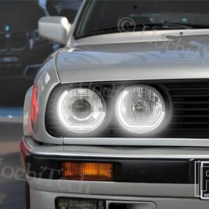 BMW E92 E90 E60 F30 F31 E82 F10 F11 X5 X6 E53 E70 E65用高輝度LEDエンジェルアイズ カーライトアクセサリー 3D DTMスタイル アクリル - E30 E32 E34 84-90