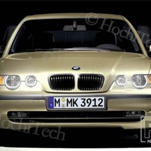 BMW E92 E90 E60 F30 F31 E82 F10 F11 X5 X6 E53 E70 E65用高輝度LEDエンジェルアイズ カーライトアクセサリー 3D DTMスタイル アクリル - E46 Compact 01-05