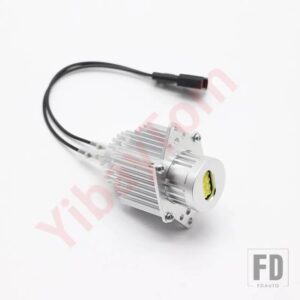 BMW 2個 明160W 6000KランプLEDエンジェルアイマーカーライト電球 3シリーズE90 E91 LCIハロゲンヘッドライト2009-2011 - 1 piece