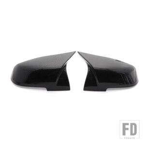 BMW ホワイトミラーカバー カーサイドバックミラーキャップカバーシェル 1 2 3 3GT 4 M2 I3シリーズ F20 F21 F22 F23 F30 F31 F32 F33 F34用 - Carbon Fiber Look
