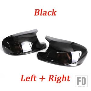 BMW カーボン製バックミラーキャップ サイドミラーカバー X3 F25 X1 E84 PRE-LCI 2010-13 用 - 1 pair black