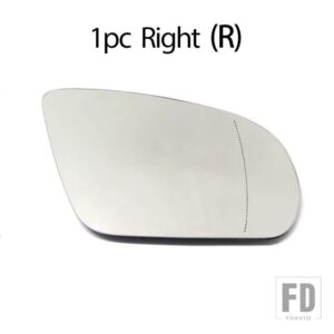 メルセデスベンツ ドアウィングバックミラーガラスミラーレンズ加熱サイドミラーガラスW205 W213 W238 W222 C217 C253 X205 X253用 - 1pc Right