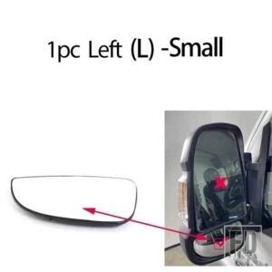 シトロエン プジョー ボクサー マネージャー用 リレージャンパー 自動加熱サイドミラーガラスレンズ 運転席助手席用 - 1pc Left -Small