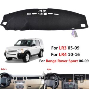 レンジローバー ランドローバー LR3 ディスカバリー3 スポーツ 2005 - 2009 LR2 フリーランダー 2 2007 - 2014 ダッシュボードカバー ダッシュ - LHD LR3 05-09