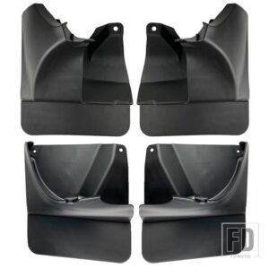 トヨタ OE スタイルモールドマッドフラップ ランドクルーザープラド FJ120 120 2003-2009 マッドフラップスプラッシュガードマッドガードフロン - Front Rear