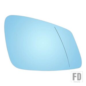 BMW 1 2 3 4 5 6 7シリーズ F10 F20 F11 F01 F02 F30 F31 F46 F48 セット運転席助手席ドアサイドウイングミラーガラス加熱ブルー - right