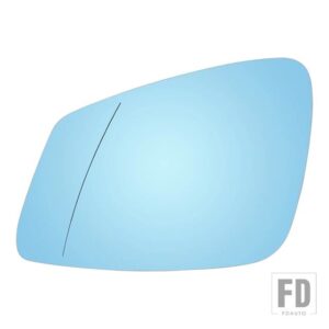 BMW 1 2 3 4 5 6 7シリーズ F10 F20 F11 F01 F02 F30 F31 F46 F48 セット運転席助手席ドアサイドウイングミラーガラス加熱ブルー - left