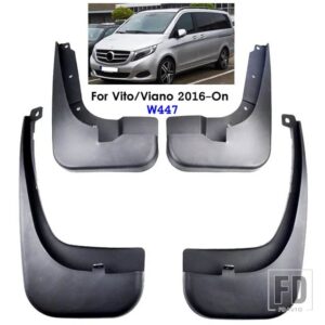 メルセデスベンツ V クラスビト W447 ビアノ W639 マッドガード V250 車フェンダーマッドフラップビトスプラッシュガード 2006-2019 メトリスマ - W447 16-19