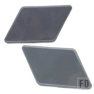 BMW ヘッドライトウォッシャーノズルカバーフロントバンパーキャップ RH LH 未塗装 61677211209 61677211210 E90 E91 325I 320I 335I 328I 352 - Pair