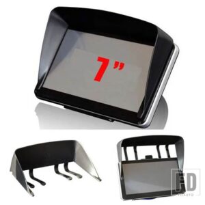汎用 GPS ナビゲーションアクセサリー 4.3 / 5 / 7 / インチフレーム GPS サンシェードサンシェード GPS スクリーンバイザーフードブロック - 7 inch