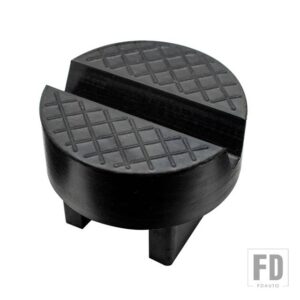 ボルボ レクサス トヨタ スバル ユニークなデザインのゴムジャックスタンドパッドアダプタサポートグリップスロットフレームレールプロテクター - 1 PC