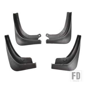 テスラ セットモールドマッドフラップモデル 3 2016 - 2019 マッドフラップスプラッシュガードマッドフラップマッドガードフェンダーフロントリ - Base Model