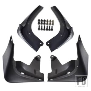 テスラ セットモールドマッドフラップモデル 3 2016 - 2019 マッドフラップスプラッシュガードマッドフラップマッドガードフェンダーフロントリ - Sport Model